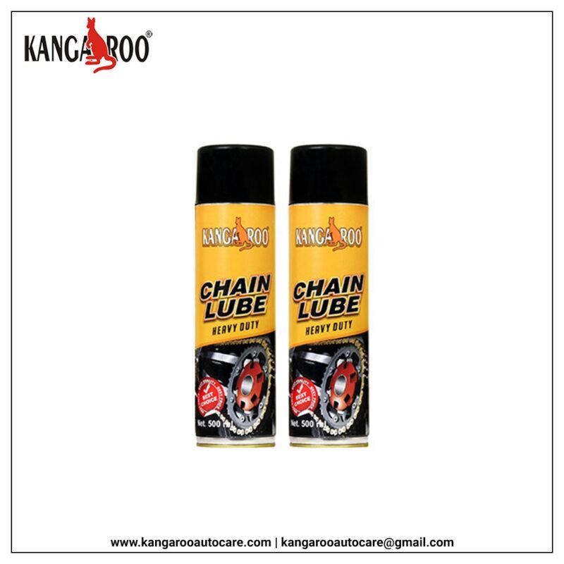 Motorcycle Chain Lubricant spray for smooth ride in rainy season