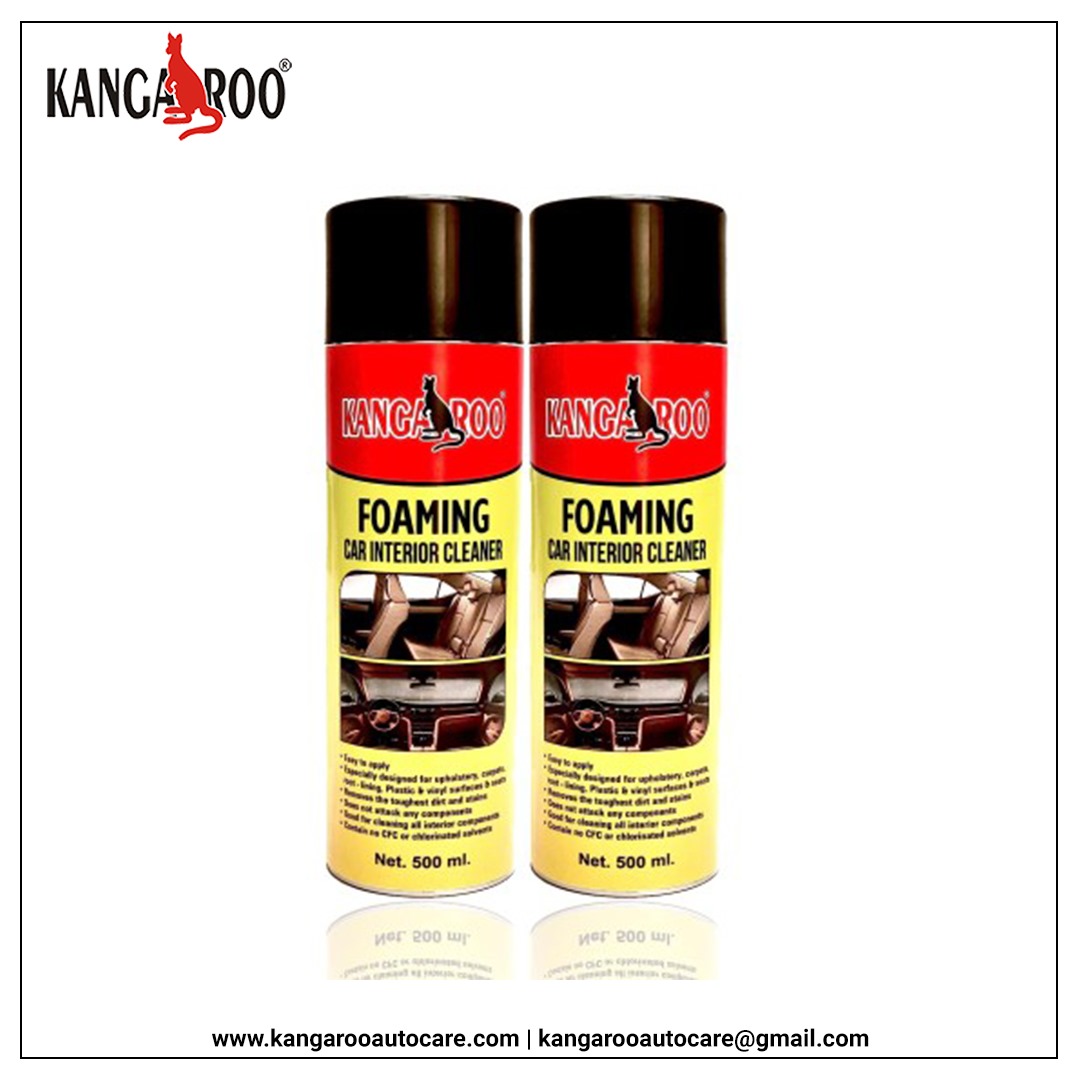 All-round cleaning with car interior cleaner