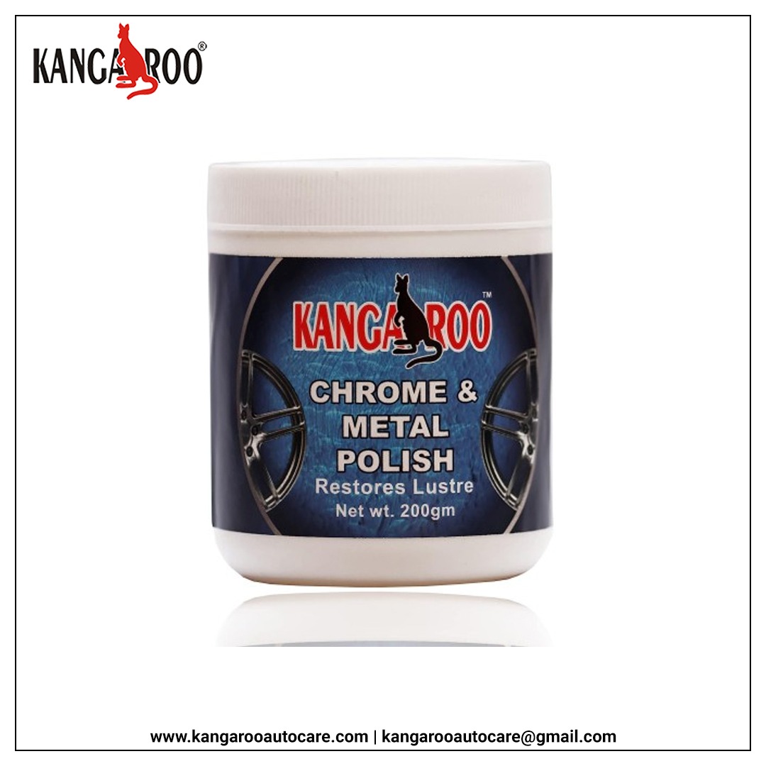 Chrome and metal polish the secret to showroom-worthy automobiles