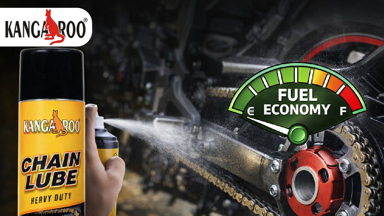 Motorcycle Chain Lubricant Spray