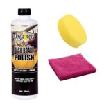 Kangaroo® Dashboard Polish & Interior Cleaner(500ml) with Multi-Surface Protection–Restore Gloss on Car, Dashboard, Plastic,Vinyl, Rubber & Leather–UV Protection &Long-Lasting Shine for Cars & Bikes.