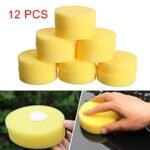 Kangaroo® Super Soft Applicator Foam Sponge for Car and Bike Round Shaped Sponge Multipurpose Cleaning for Kitchen, Bathroom, Walls, Windows and Other Surfaces (Pack of 12) - Image 2