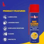 Kangaroo Rust Cleaner Spray 75 ml | Multipurpose Lubricant Spray | Cleans, Protects, Loosens Rust, Displaces Moisture | Rust Remover for Car, Bike, Tools, Hinges, Electricals - Image 5