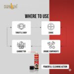 Kangaroo Carburettor & Throttle Body Cleaner 500ml (Pack of 3) - Image 3