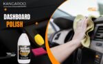 Kangaroo® Dashboard Shiner 1000ml Car Dashboard Polish with 1 Microfiber Cloth + 1 Foam Applicators | Car Polish for Interior Plastic, Leather, Vinyl & Rubber | Polish for High Shine & Protection - Image 5