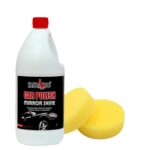 KANGAROO Car Polish Cream Wax High Gloss - 1 L + 1 Foam APPLICATORS