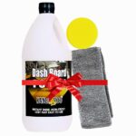 Kangaroo® Dashboard Shiner (1 liter) Car Dashboard Polish with "FREE [1 Microfiber Cloth + 1 Foam Applicators] | Car Polish for Interior Plastic, Leather, Vinyl & Rubber | High Shine & Protection - Image 2