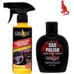 Kangaroo® CAR Polish 125ML + Dashboard Polish Spray 200ML + Two Foam PAD