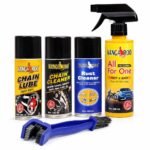 Kangaroo Bike Care Kit (Chain Lube And Cleaner Rust Remover And Bike Polish Full Care Kit 150 Ml Each Lubricant With Cleaning Brush And 200 Ml Polish (650 Ml Pack Bike Care Kit) - Image 4