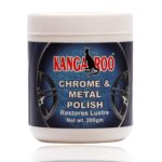 KANGAROO Chrome & Metal Polish 200g – All Metal Cleaner, Polisher & Protectant for Chrome, Copper, Brass, Bronze, Gold, Nickel & Stainless Steel | Removes Oxidation & Discoloration