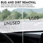 Windshield Washer Fluid for Car (1 liter) with Microfiber Cloth – Car Windshield Cleaner Concentrate Streak-Free Cleaning Lubricates Glass Cleaner Wiper, Prevents Scratches - Image 5