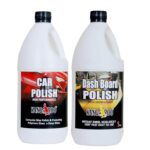 Kangaroo® CAR POLISH (CARNAUBA WAX) 1 Kg + DASHBOARD POLISH (HIGH GLOSS) 1 Kg + 2 FOAM APPLICATORS