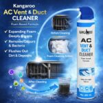 Kangaroo® Car AC Vent & Duct Cleaner Odor Neutralizer Spray Form with Long Nosal Pipe for Effective Cleaning 400 ml - Pack of 5 - Image 8