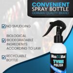 TYRE POLISH with MICROFIBER CLOTH for Car and Bikes Long lasting Result with Long lasting Protection Super Black Shine for Rubber, Plastic Parts, Dullness, Non Greasy - 250ML - Image 4