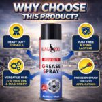 KANGAROO Liquid Grease Spray (Heavy Duty) 500 ml | I High Viscous I Chain Lubrication I Frees Sticky Mechanism I Reduces Squeaky Noise I Long Lasting Protection from Rust and Corrosion - Image 5
