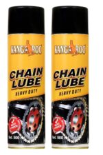 Kangaroo Chain Lube Grease Spray For Bike - 500Ml + 500Ml