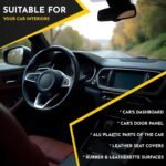 Kangaroo® Premium Dashboard Dresser (Polish, Shiner) 300 ml with Foam Applicator (Use for Car Interior, Leather Seat and Cover) - Image 3