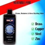Kangaroo Chain Cleaning & Maintenance Kit – Lube & Cleaner 150ml + Brush + Chrome Polish 200ml - Image 2