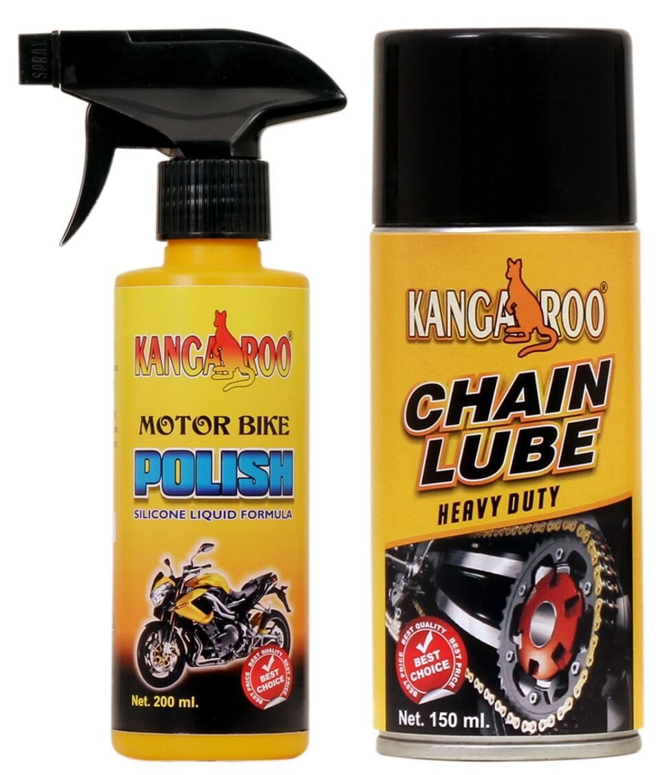 71wEg5bmEIL._SL1127_ Kangaroo® Motorbike Spray 200ML + Chain Lubricant Spray 150ML - Image 1