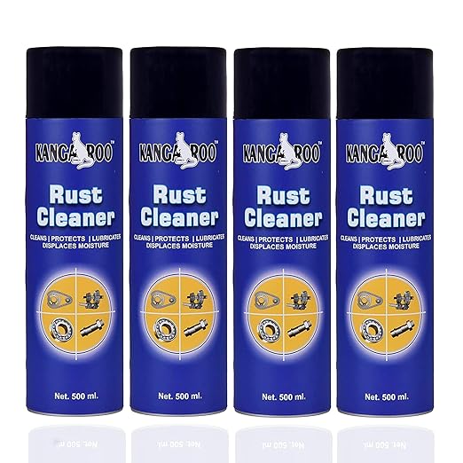 814t73X6hbL._SX522_ Kangaroo® Rust Remover Spray, Multipurpose- 500 ML Each (Set of 4) - Image 1