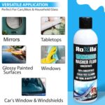 Windshield Washer Fluid for Car (250 ml) with Microfiber Cloth – Car Windshield Cleaner Concentrate Streak-Free Cleaning Lubricates Glass Cleaner Wiper, Prevents Scratches - Image 2