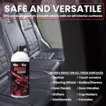 Car Multipurpose Cleaner and Protectant with Microfiber Cloth - All Interior Surfaces Including Car Seat Cleaner and Leather and Fabric - Infused UV Blockers Protect from Fading - Image 4