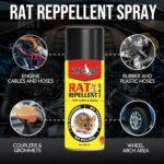 Kangaroo Rat Repellent Spray for Cars & Bikes | 400ml Non-Toxic Rodent Protection | Protects Wiring & Engine | Camphor Scent | Lasts Up to 60 Days | Repel Without Killing - Image 4