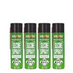 Kangaroo® Multipurpose Silicone Spray 150ml Each | Odourless, Non-Toxic Lubricant | Protects Rubber, Plastic, Metal & Vinyl | Prevents Rust, Eliminates Friction, High-Temperature (150 ML PACK 4)