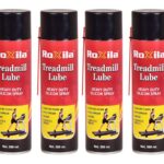 Pure Silicone Treadmill Lubricant Spray 500ml Each | Heavy Duty Belt Lubricant | High Viscosity Silicone Oil | Reduces Noise & Friction | Extends Motor & Belt Life | (Pack of 4)
