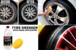 Kangaroo® Tyre Dresser (Polish) 1 Litre Car, Bike, Cycle Tyre Black Shiner Universal Fit for Tyre (Longer Lasting Shine) - Image 7