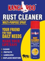 Kangaroo Rust Cleaner Spray 75 ml | Multipurpose Lubricant Spray | Cleans, Protects, Loosens Rust, Displaces Moisture | Rust Remover for Car, Bike, Tools, Hinges, Electricals - Image 3