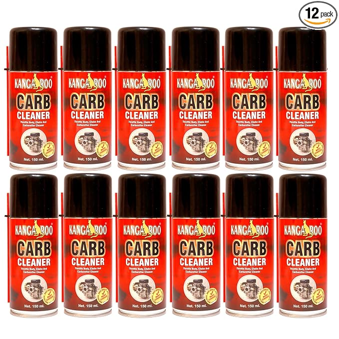 81+SNtR2lyL._SX679_PIbundle-12,TopRight,0,0_AA679SH20_ Kangaroo Choke & Carb Cleaner Spray 150ml x12 - Image 1
