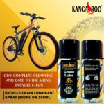 Kangaroo Bicycle Chain Lube & Cleaner 500ml with PTFE – Wet Finish - Image 5