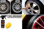 KANGAROO Car Care Kit (Tyre Dresser + Car Polish + Dashboard Polish + Scratch Remover) with 3 Sponge and 1 Micro Fiber Towel Total Your Car Care Pack - Image 4