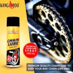 Kangaroo Chain Lube Spray For Bikes (500 Ml) Long-lasting Lubrication | Anti-rust & Corrosion Protection | High Performance In All Weather | For All Motorcycle Chain Types - Image 2