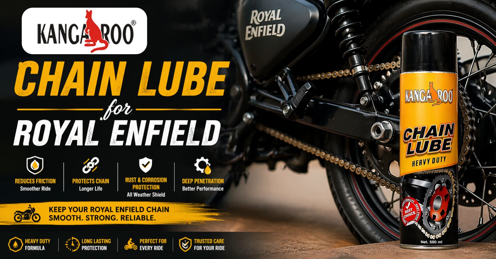 Chain Lube for Royal Enfield