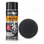 Kangaroo Extreme Shield Tyre Coat & Protectant Spray 400ml | Deep Black Shine | UV Protection | No Sling Non-Greasy Formula | Long Lasting Tyre Polish for Car & Bike