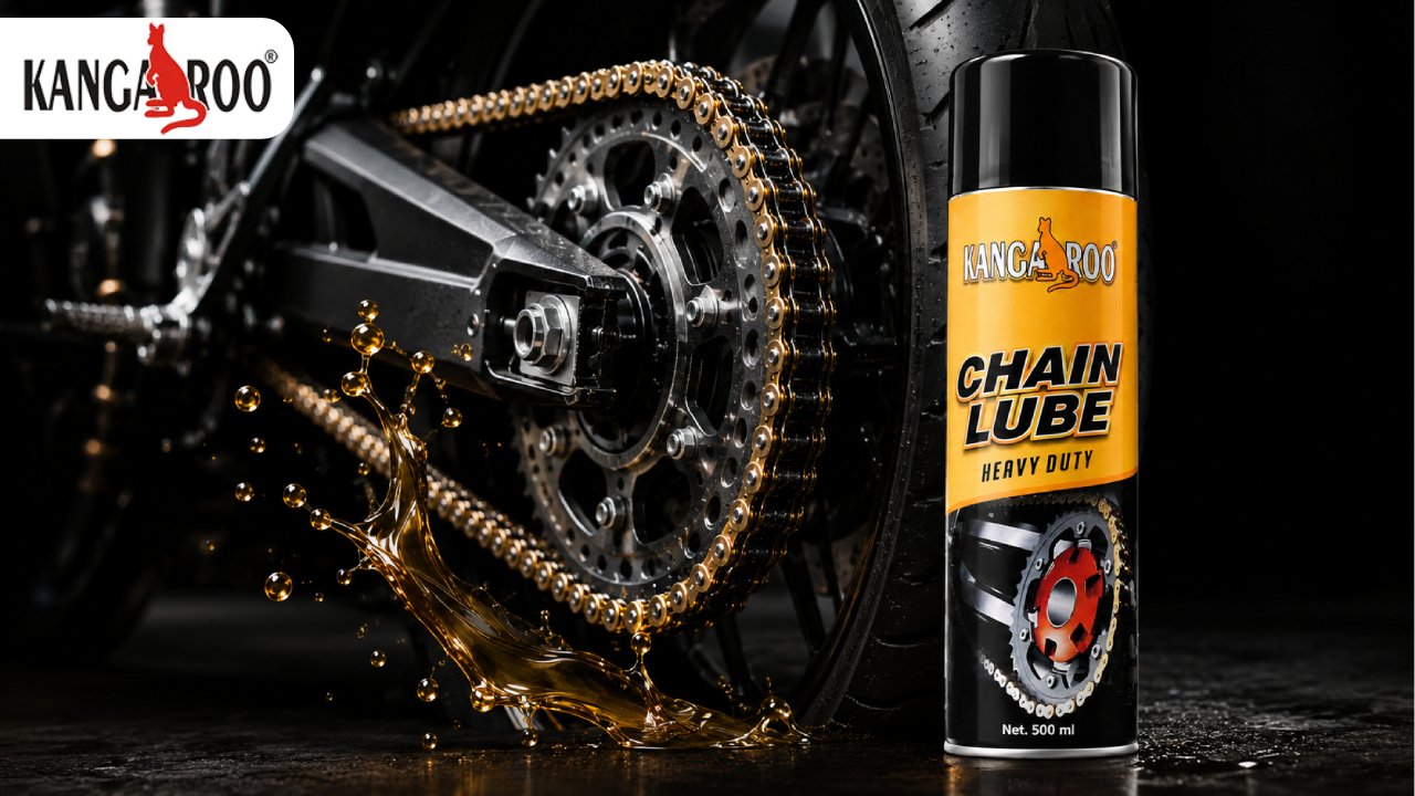 Motorcycle Chain Lubricant Spray
