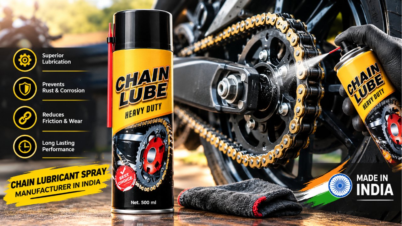 Chain Lubricant Spray Manufacturer in India