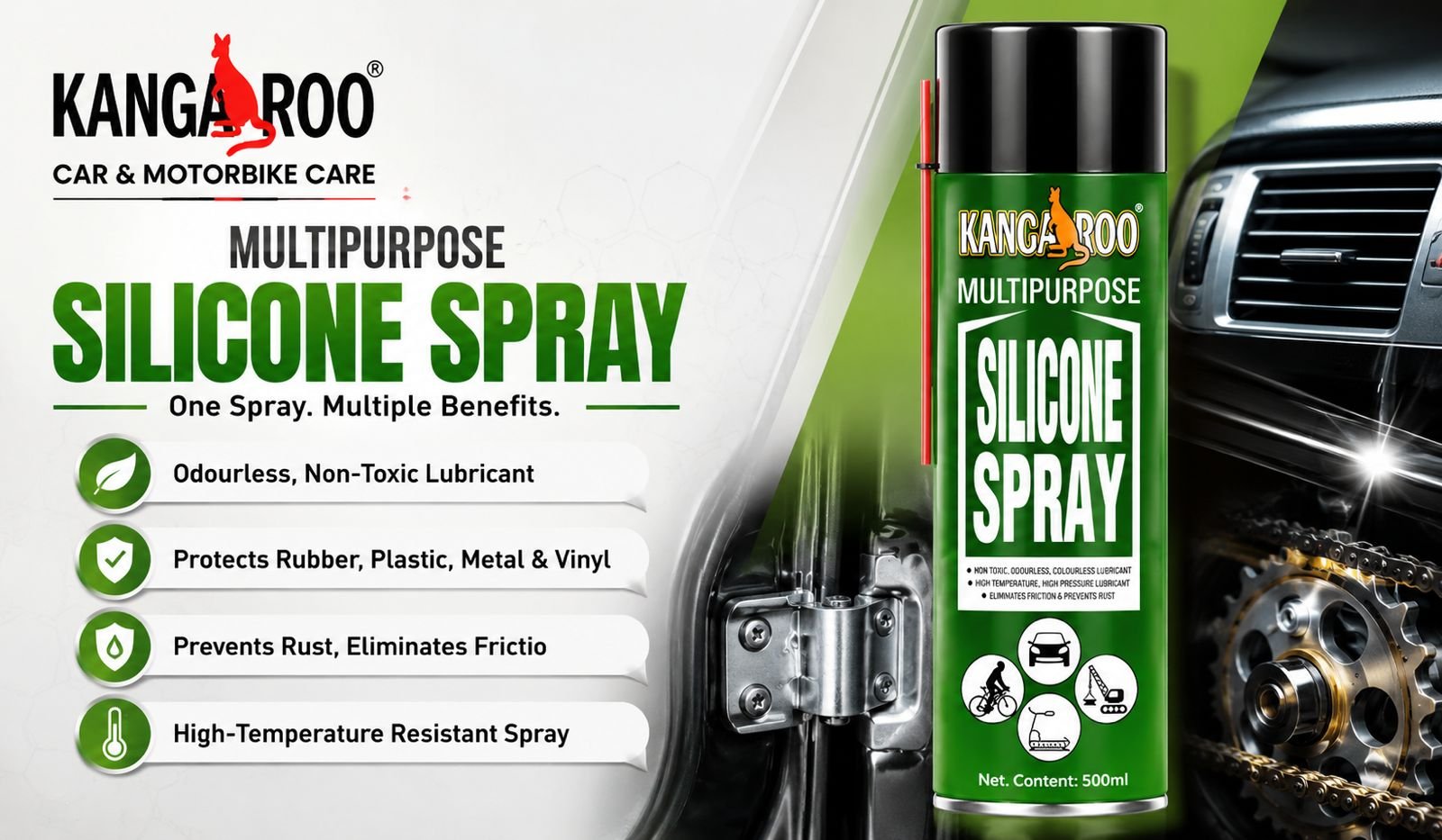 Multipurpose Silicone Spray