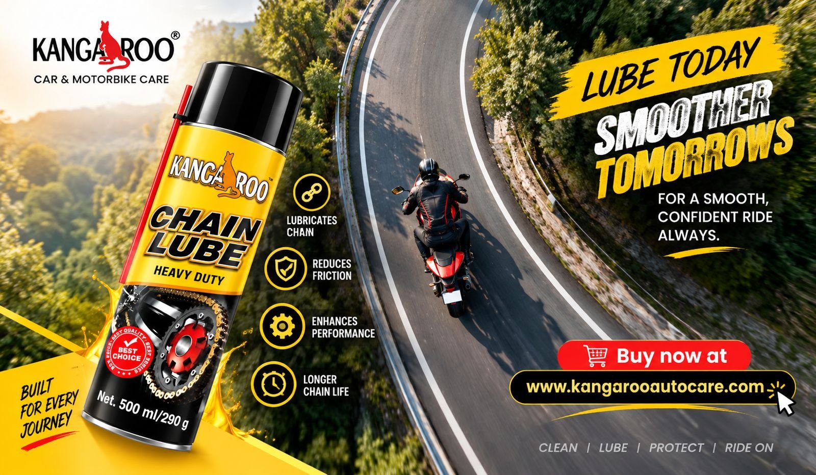 Bike Chain Lubricant Spray